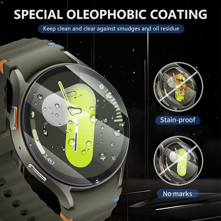 محافظ صفحه نمایش شیشه ای بادیگارد مدل GW مناسب برای ساعت هوشمند سامسونگ Galaxy Watch 7 40 mm
