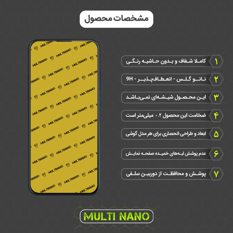 محافظ صفحه نمایش مولتی نانو مدل X-S2N مناسب برای گوشی موبایل موتورولا Moto G8 Power Lite بسته دو عددی