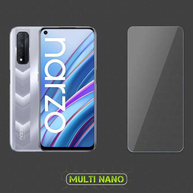 محافظ صفحه نمایش مولتی نانو مدل X-S2N مناسب برای گوشی موبایل ریلمی Narzo 30 4G بسته دو عددی