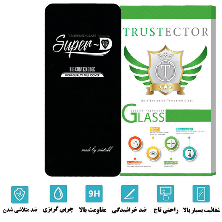 محافظ صفحه نمایش تراستکتور مدل SUPERPLUST مناسب برای گوشی موبایل شیائومی Poco F5