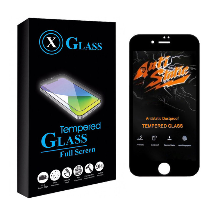 محافظ صفحه نمایش ایکس گلس مدل آنتی استاتیک مناسب برای گوشی موبایل اپل IPHONE 8 PLUS