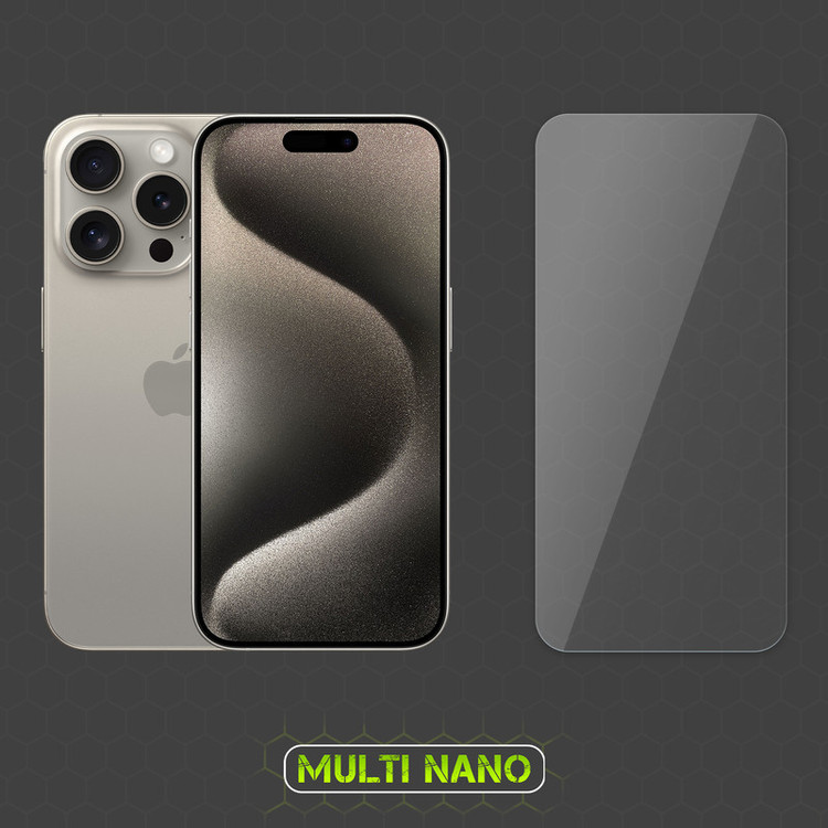 محافظ صفحه نمایش مولتی نانو مدل X-S3N مناسب برای گوشی موبایل اپل iPhone 15 Pro بسته سه عددی