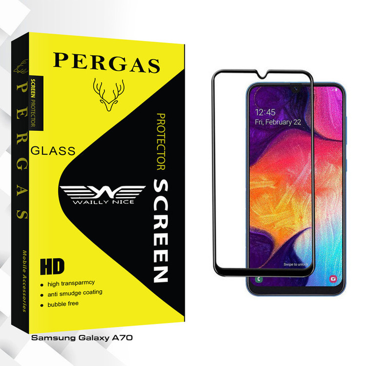محافظ صفحه نمایش وایلی نایس مدل Pergas Glass مناسب برای گوشی موبایل سامسونگ Galaxy A70