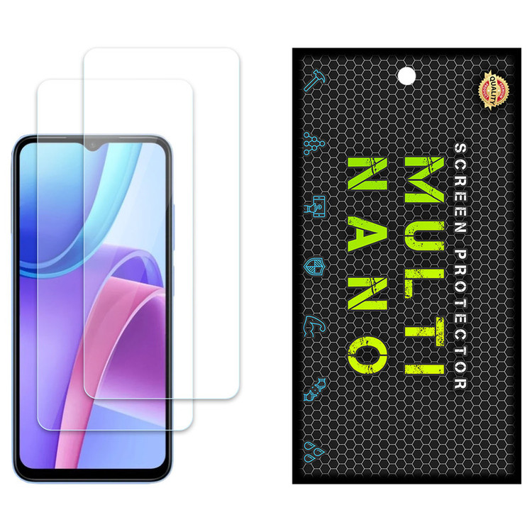 محافظ صفحه نمایش مولتی نانو مدل X-S2N مناسب برای گوشی موبایل شیائومی Redmi Note 11R بسته دو عددی