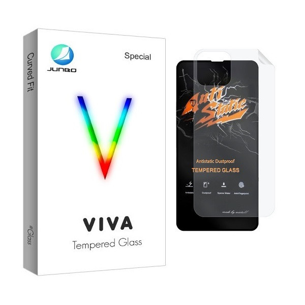 محافظ صفحه نمایش جانبو مدل 2ASN مناسب برای گوشی موبایل اپل iPhone 13 به همراه محافظ پشت گوشی