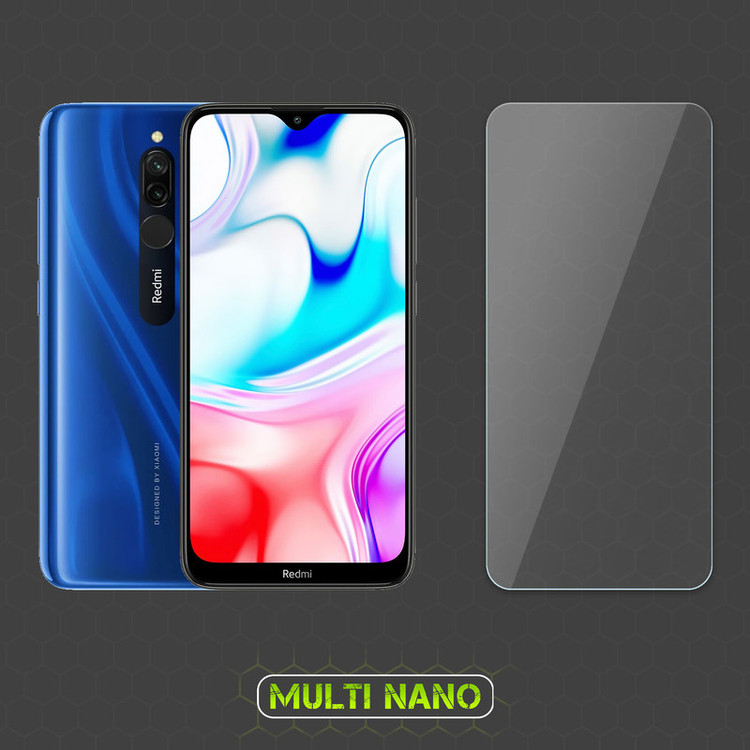 محافظ صفحه نمایش مولتی نانو مدل X-S2N مناسب برای گوشی موبایل شیائومی Redmi 8 بسته دو عددی