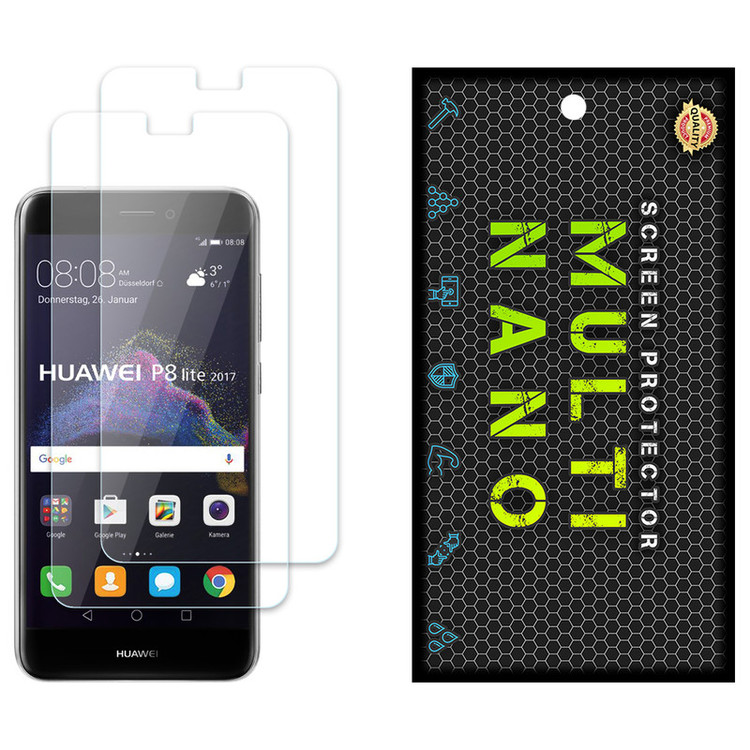 محافظ صفحه نمایش مولتی نانو مدل X-S2N مناسب برای گوشی موبایل هوآوی P9 Lite 2017 بسته دو عددی
