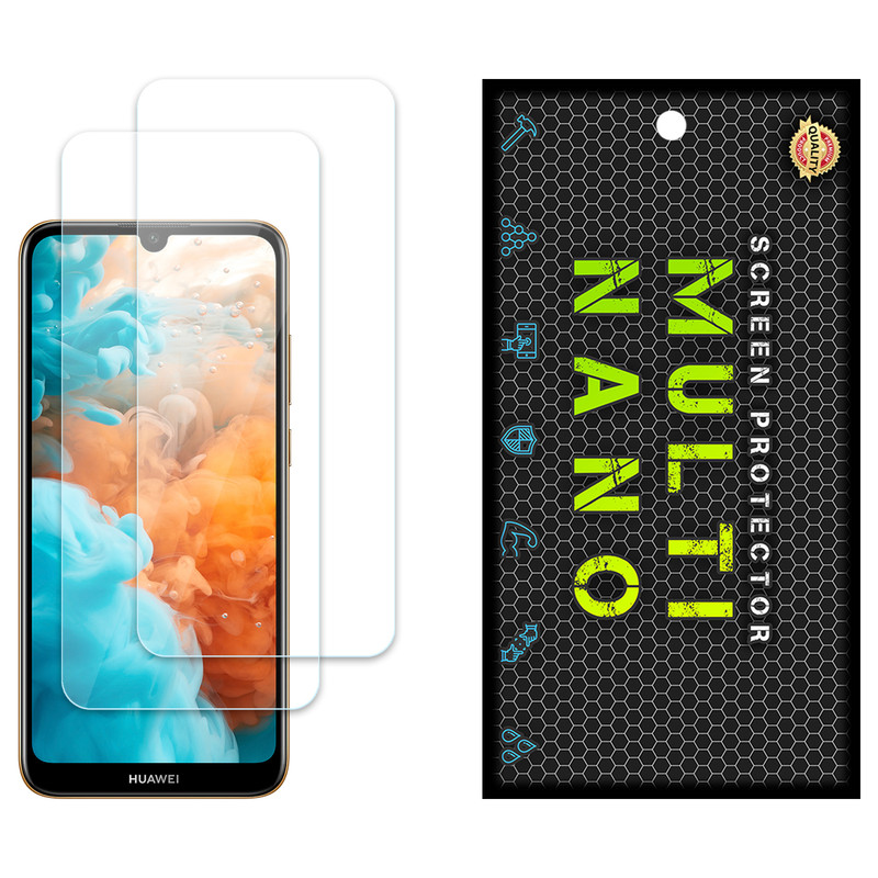محافظ صفحه نمایش مولتی نانو مدل X-S2N مناسب برای گوشی موبایل هوآوی Y6 Pro 2019 بسته دو عددی