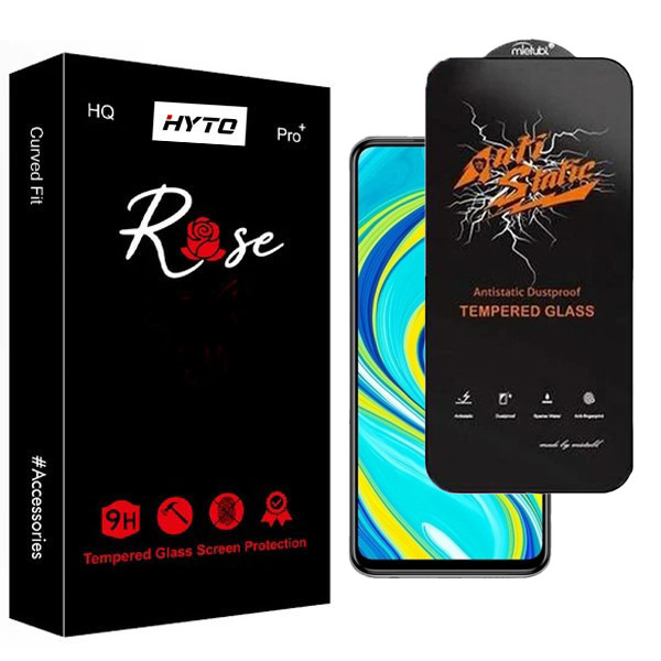 محافظ صفحه نمایش هیتو مدل Rose Antistatic Touch مناسب برای گوشی موبایل شیائومی poco X3 / Rm K30 / K30 5G / Note 9 Pro / Pro Max / 9s / Note 10 Lite / Poco X2 / X3 Pro / X3 NFC / M2 Pro / XM 11T / 11T Pro / Sam A72 / A80 / A90 / M55 / C55 / F55