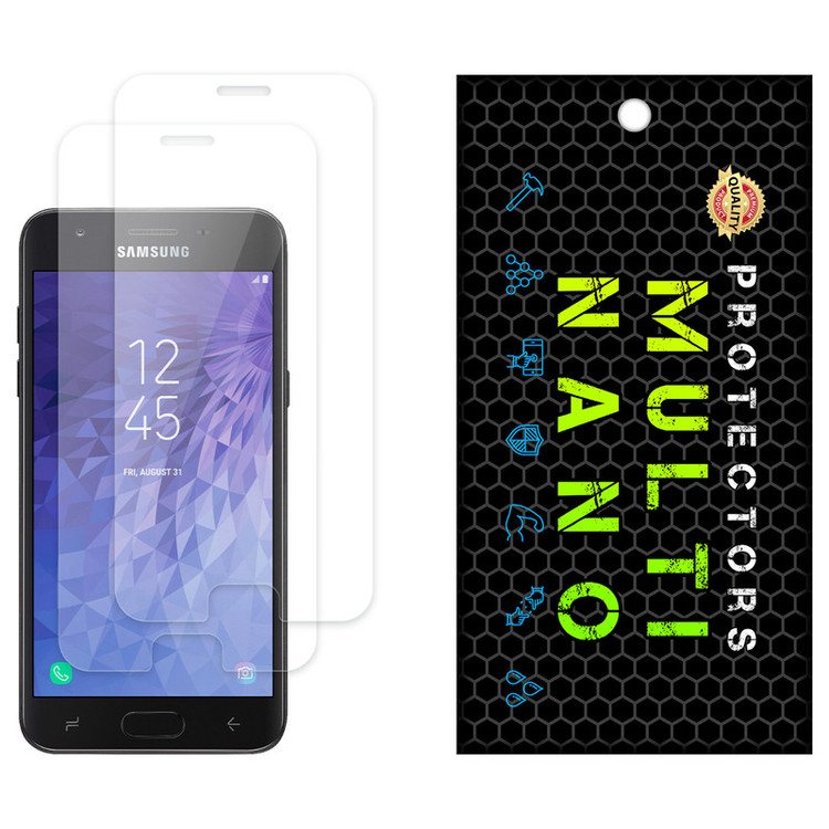 محافظ صفحه نمایش مولتی نانو مدل X-S2N مناسب برای گوشی موبایل سامسونگ Galaxy J3 2018 بسته دو عددی