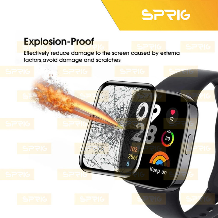 محافظ صفحه نمایش اسپریگ مدل Pmma-SPG مناسب برای ساعت هوشمند شیائومی Redmi Watch 5 Lite
