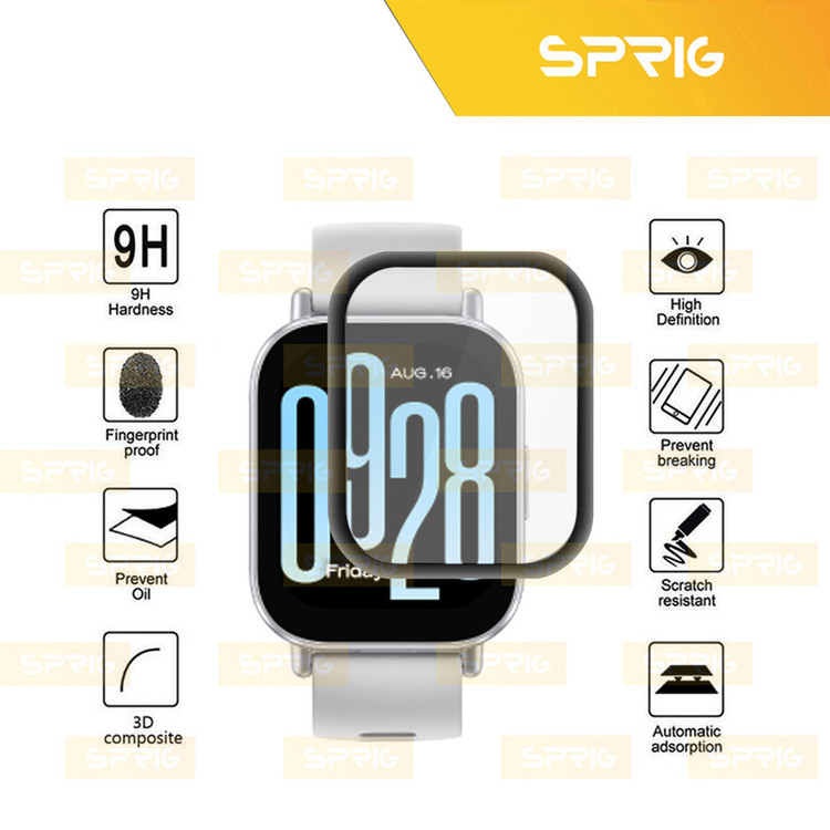 محافظ صفحه نمایش اسپریگ مدل Pmma-SPG مناسب برای ساعت هوشمند شیائومی Redmi Watch 5 Lite