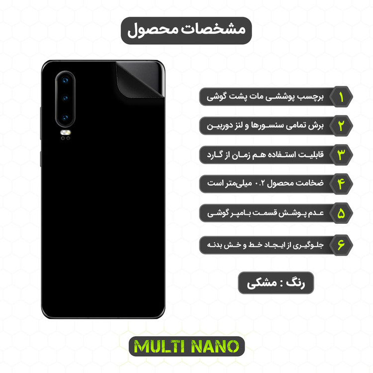 محافظ صفحه نمایش مولتی نانو مدل X-SFM مناسب برای گوشی موبایل هوآوی P30 به همراه برچسب پوششی