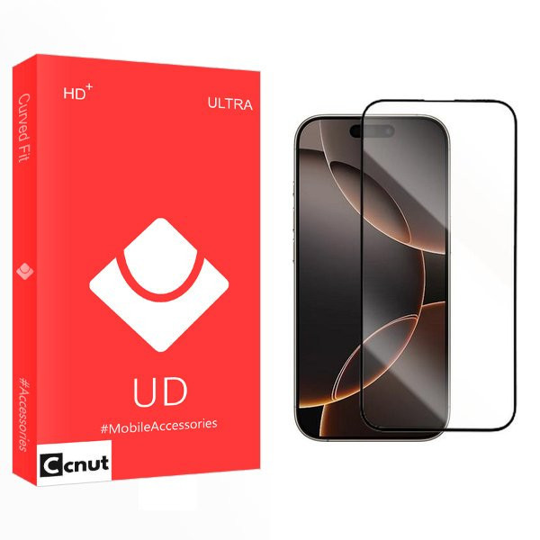 محافظ صفحه نمایش کوکونات مدل UDnewpkg مناسب برای گوشی موبایل اپل iPhone 16 Pro