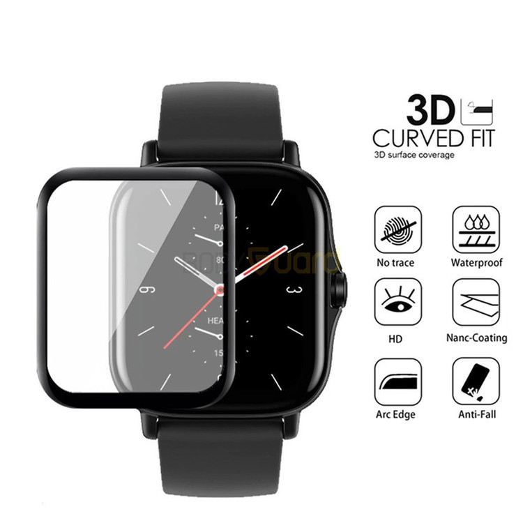 محافظ صفحه نمایش بادیگارد مدل PMMA مناسب برای ساعت هوشمند شیائومی Huami Amazfit GTS 2