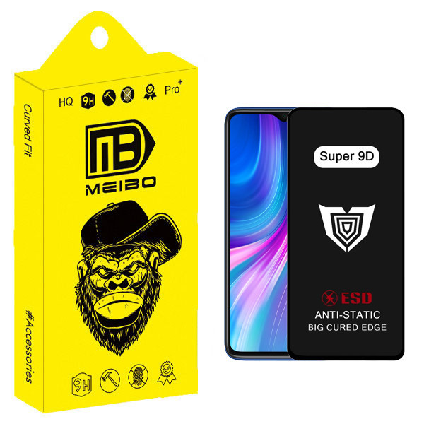 محافظ صفحه نمایش میبو مدل Super 9D مناسب برای گوشی موبایل شیائومی Redmi Note 8 Pro