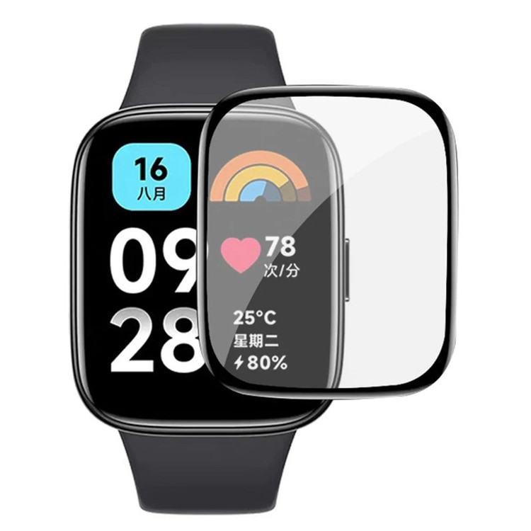 محافظ صفحه نمایش بادیگارد مدل PMMA مناسب برای ساعت هوشمند شیائومی Redmi Watch 3 Active بسته 2 عددی