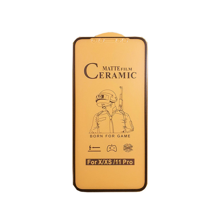 محافظ صفحه نمایش سرامیکی مات گریفین مدل FLCRM GN mo مناسب برای گوشی موبایل اپل iPhone 11 Pro
