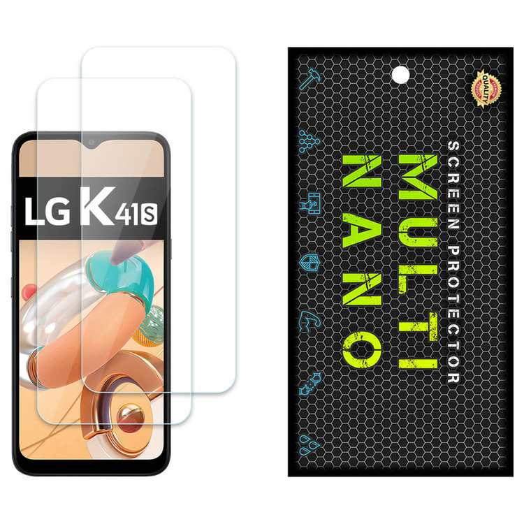 محافظ صفحه نمایش مولتی نانو مدل X-S2N مناسب برای گوشی موبایل ال جی K41S بسته دو عددی