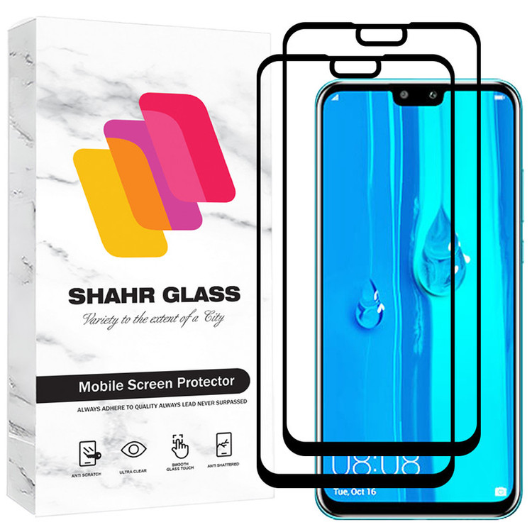 محافظ صفحه نمایش شیشه ای شهر گلس مدل FUL2 مناسب برای گوشی موبایل هوآوی Y9 2019 / Y8s / آنر 8X / 9X Lite