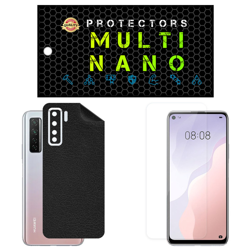 محافظ صفحه نمایش مولتی نانو مدل X-SFL مناسب برای گوشی موبایل هوآوی Nova 7 SE به همراه برچسب پوششی