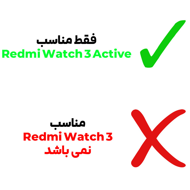 محافظ صفحه نمایش بادیگارد مدل PMMA مناسب برای ساعت هوشمند شیائومی Redmi Watch 3 Active بسته 3 عددی
