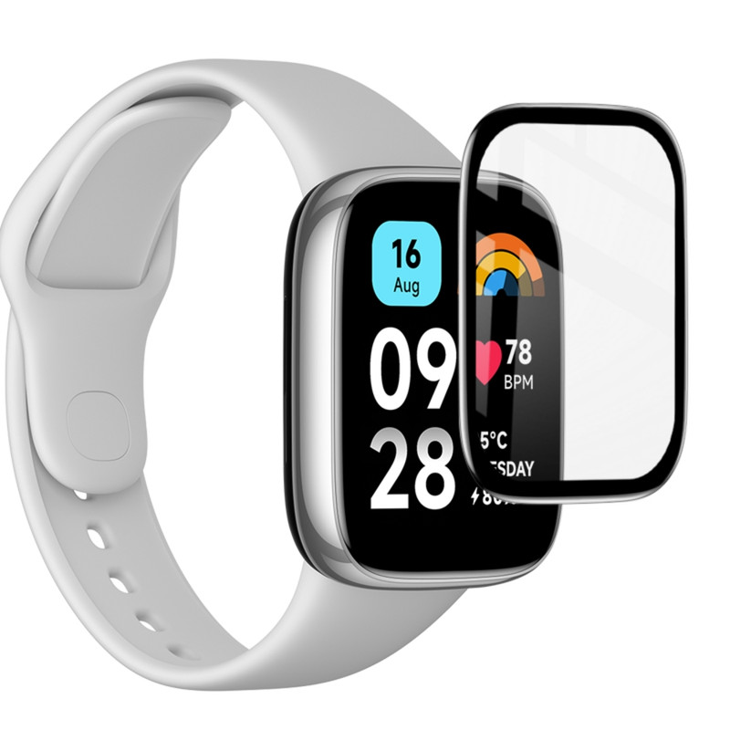 محافظ صفحه نمایش بادیگارد مدل PMMA مناسب برای ساعت هوشمند شیائومی Redmi Watch 3 Active بسته 3 عددی