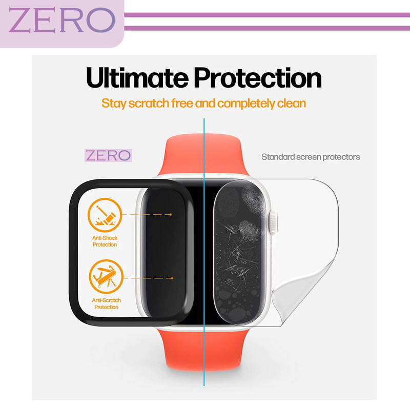 محافظ صفحه نمایش نانو زیرو مدل Pmma-ZR مناسب برای ساعت هوشمند شیائومی Redmi Watch 3 / Watch 3 Active