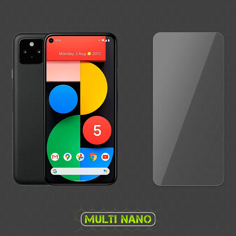 محافظ صفحه نمایش مولتی نانو مدل X-SFL مناسب برای گوشی موبایل گوگل Pixel 5 به همراه برچسب پوششی