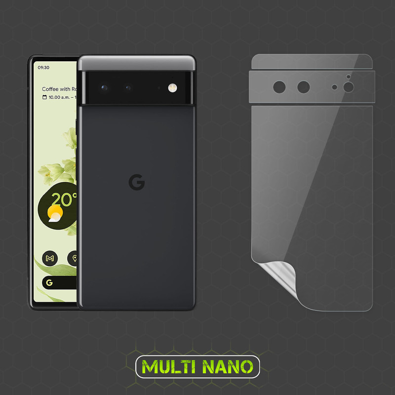 محافظ صفحه نمایش مولتی نانو مدل X-SFT مناسب برای گوشی موبایل گوگل Pixel 6 به همراه محافظ پشت