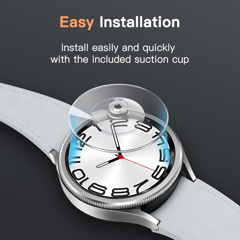 محافظ صفحه نمایش شیشه ای واچ من مدل SH-WM مناسب برای ساعت هوشمند سامسونگ Galaxy Watch 4/5/6/7 سایز 40 میلی متری