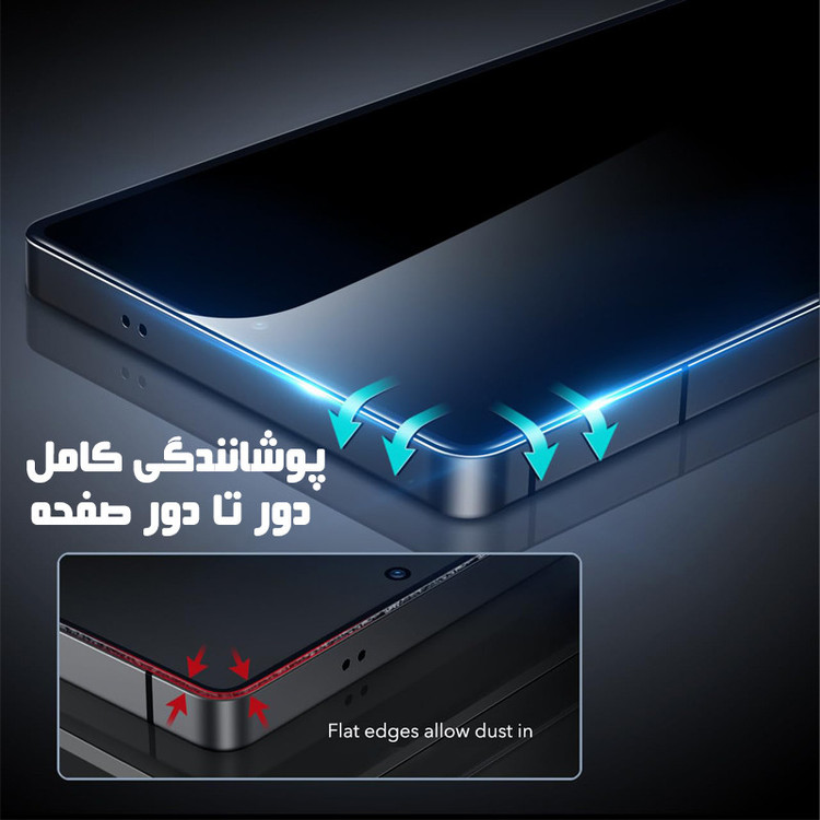 محافظ صفحه نمایش فورس گلس مدل SPACESTATIC مناسب برای گوشی موبایل ریلمی C51 / C53