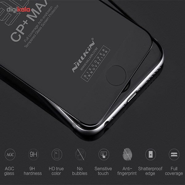 محافظ صفحه نمایش شیشه ای مدل 3D CP Plus MAX مناسب برای گوشی موبایل آیفون 6/6s