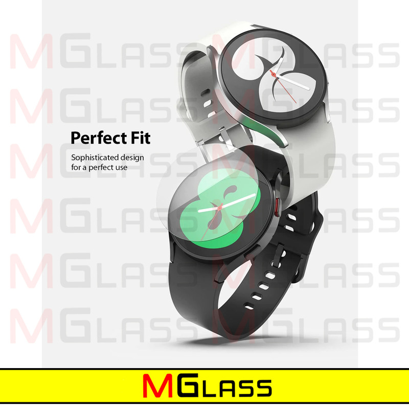 محافظ صفحه نمایش شیشهای امگلس مدل SH-MG مناسب برای ساعت هوشمند سامسونگ Galaxy watch 6 Classic 47mm بسته دو عددی