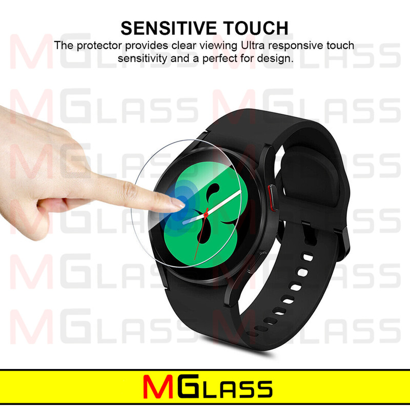 محافظ صفحه نمایش شیشهای امگلس مدل SH-MG مناسب برای ساعت هوشمند سامسونگ Galaxy watch 6 Classic 47mm بسته دو عددی