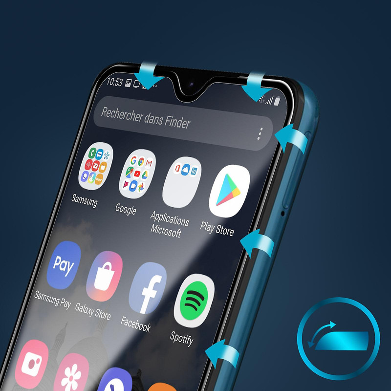 محافظ صفحه نمایش مای سیحان مدل CLT-N مناسب برای گوشی موبایل سامسونگ Galaxy A20s