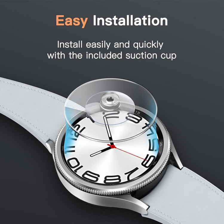 محافظ صفحه نمایش شیشه ای واچ من مدل SH-WM مناسب برای ساعت هوشمند سامسونگ Galaxy Watch 4/5/6/7 سایز 44 میلی متری