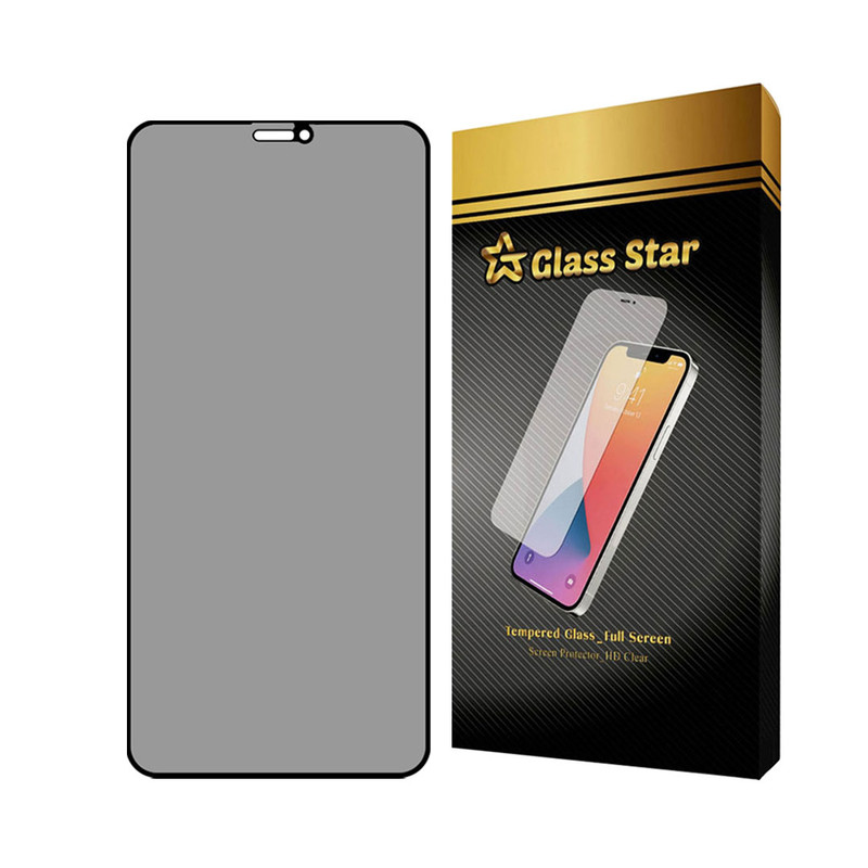 محافظ صفحه نمایش حریم شخصی گلس استار مدل FSLPRVCGSN مناسب برای گوشی موبایل اپل iPhone 11 Pro / XS / X