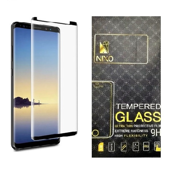 محافظ صفحه نمایش دور چسب نیکسو مدل Short 3D مناسب برای گوشی موبایل سامسونگ Galaxy Note 8