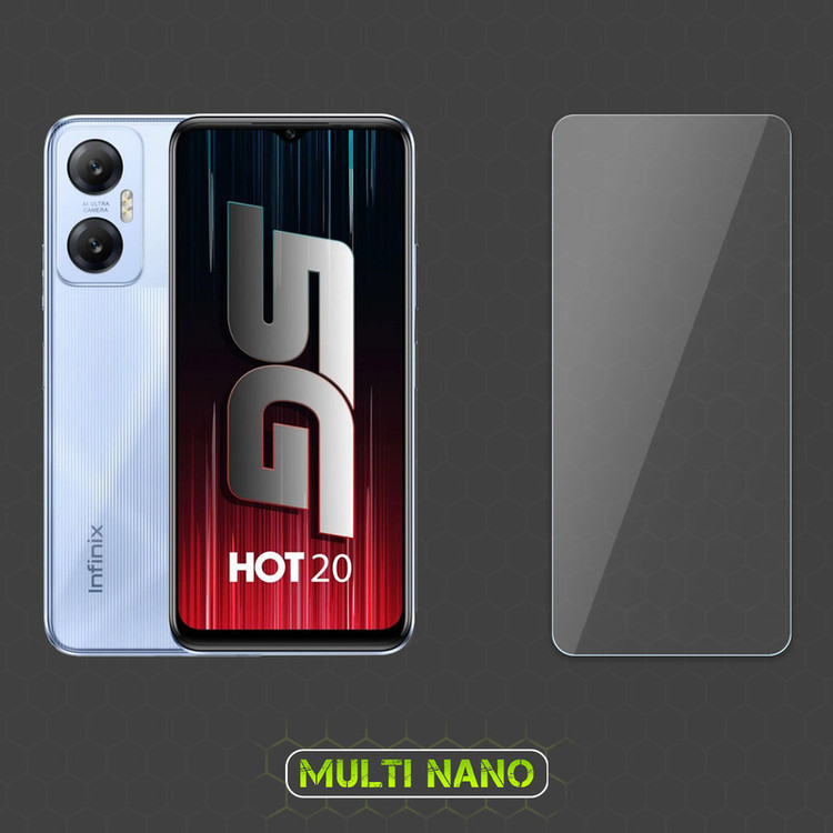 محافظ صفحه نمایش مولتی نانو مدل X-S2N مناسب برای گوشی موبایل اینفینیکس Hot 20 5G بسته دو عددی
