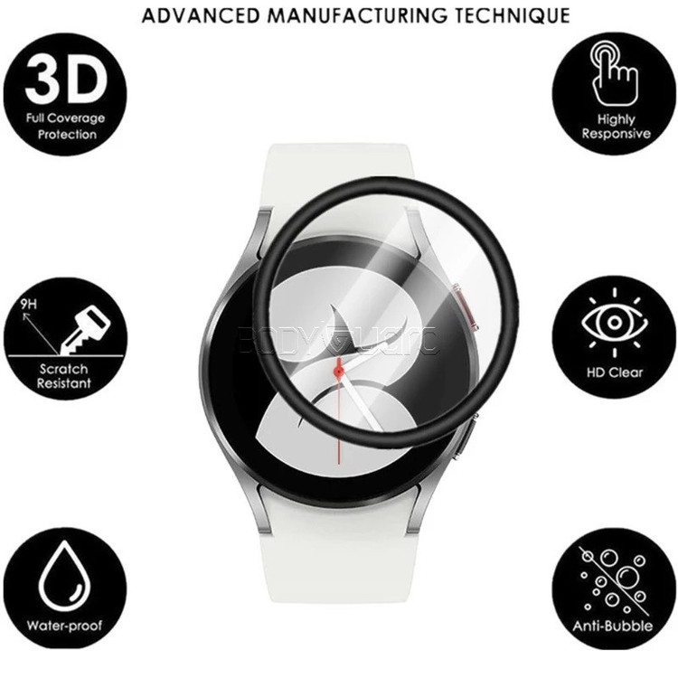 محافظ صفحه نمایش بادیگارد مدل PMMA مناسب برای ساعت هوشمند سامسونگ Galaxy Watch 4 44mm R870/R875