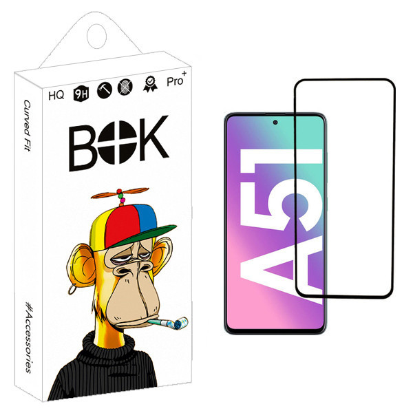 محافظ صفحه نمایش بوک مدل +HD مناسب برای گوشی موبایل سامسونگ Galaxy A51