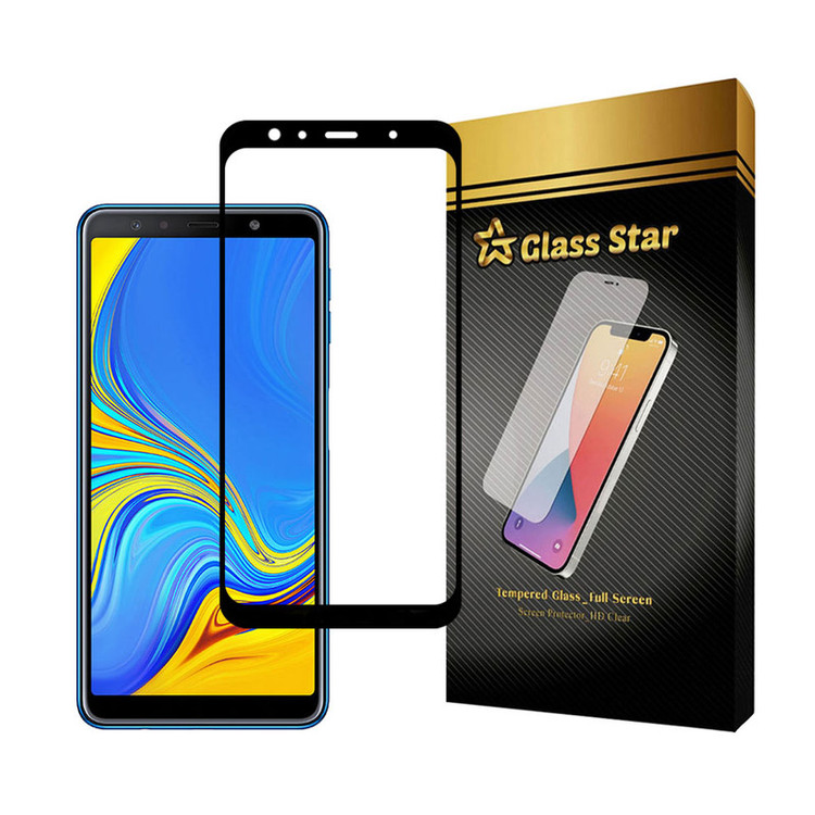 محافظ صفحه نمایش گلس استار مدل CRMSNWGS مناسب برای گوشی موبایل سامسونگ Galaxy A7 2018