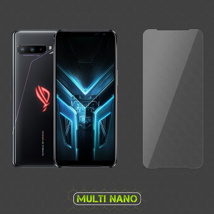 محافظ صفحه نمایش مولتی نانو مدل X-SFG مناسب برای گوشی موبایل ایسوس ROG Phone 3 / ZS661KS به همراه برچسب پوششی