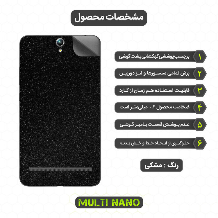 محافظ صفحه نمایش مولتی نانو مدل X-SFG مناسب برای گوشی موبایل ایسوس Zenfone Go / ZB690 به همراه برچسب پوششی