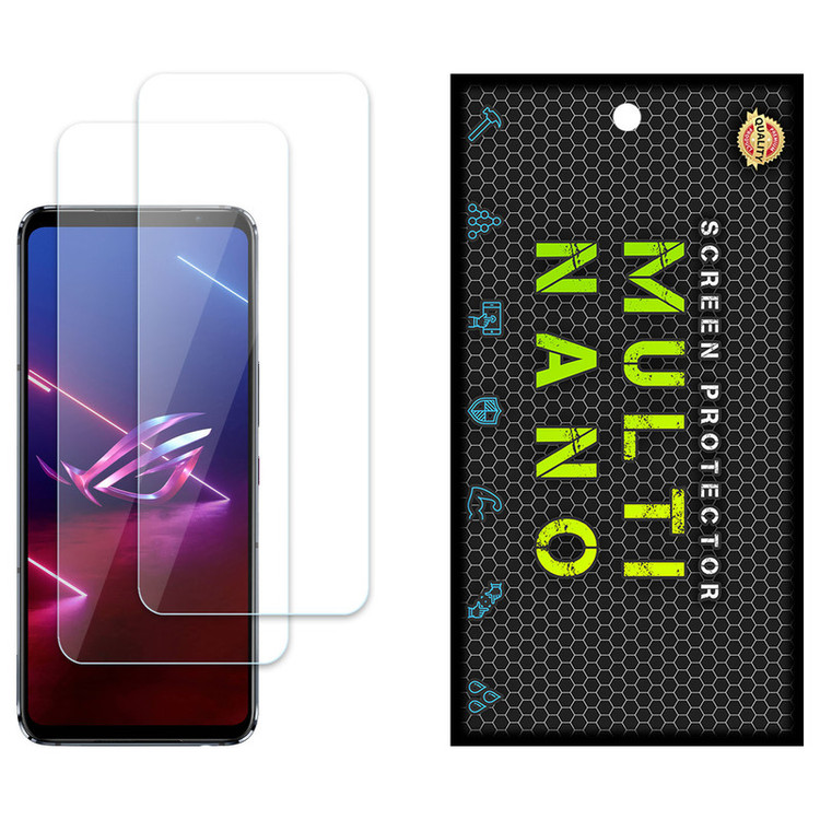 محافظ صفحه نمایش مولتی نانو مدل X-S2N مناسب برای گوشی موبایل ایسوس ROG Phone 5s Pro بسته دو عددی