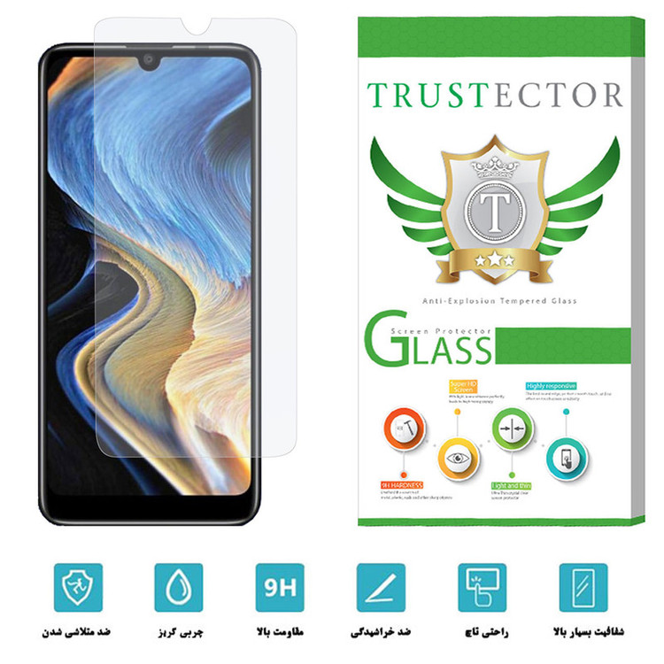 محافظ صفحه نمایش سرامیکی تراستکتور مدل CAT-Glass مناسب برای گوشی موبایل جی پلاس P10