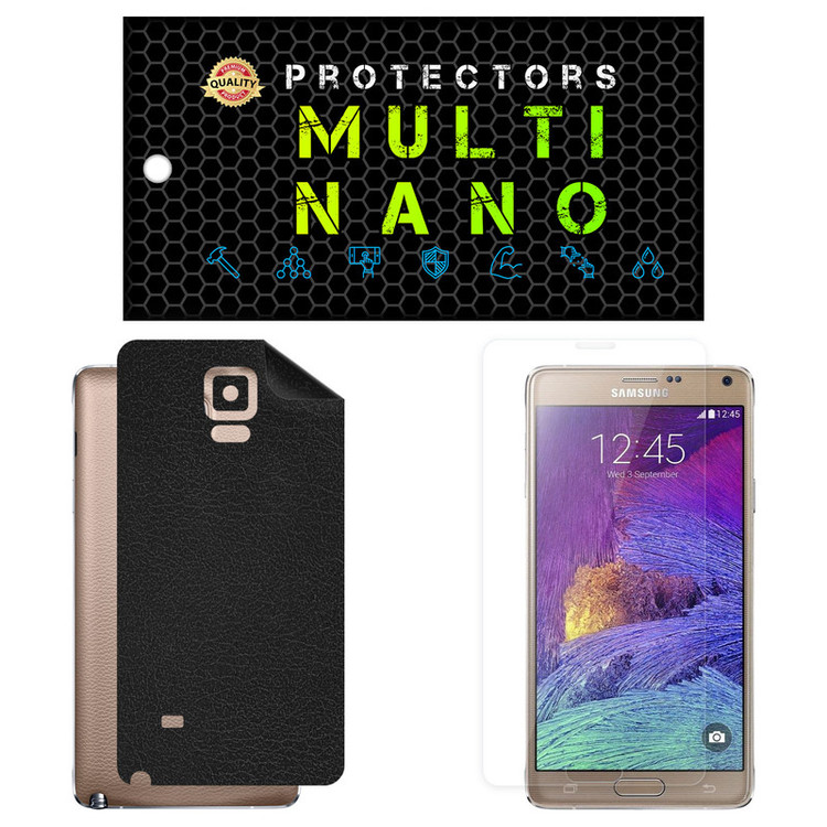 محافظ صفحه نمایش مولتی نانو مدل X-SFL مناسب برای گوشی موبایل سامسونگ Galaxy Note 4 به همراه برچسب پوششی