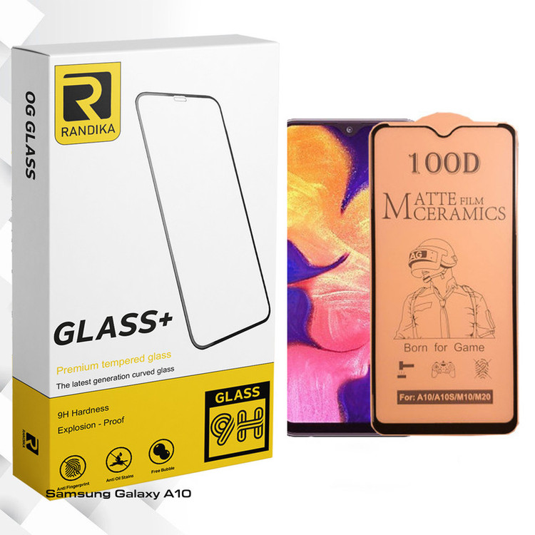 محافظ صفحه نمایش سرامیکی مات راندیکا مدل Gld مناسب گوشی موبایل سامسونگ galaxy A10