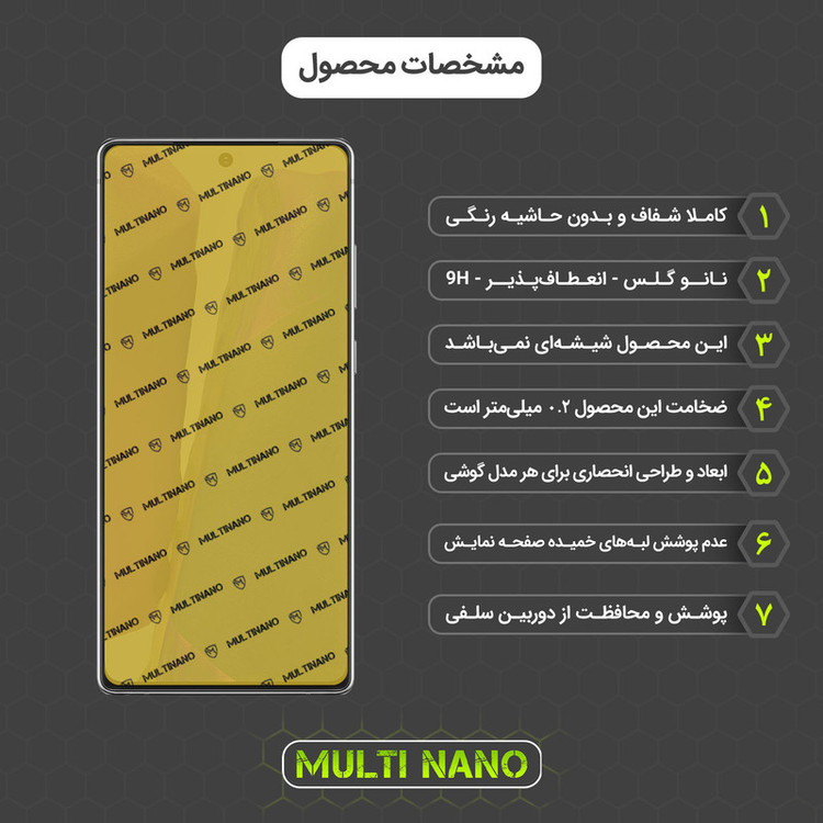 محافظ صفحه نمایش مولتی نانو مدل X-SFL مناسب برای گوشی موبایل سامسونگ Galaxy Note 20 5G به همراه برچسب پوششی